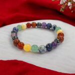 7 Chakra Beaded Stretch Healing Stone Bracelets