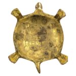 Brass Tortoise with Lord Ganesha on Back - 7.5 inch - Image 7