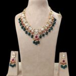 Necklace with earrings | Semi Precious Necklace and Earring Set - Image 2