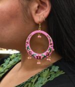 Meena Earrings - Pink