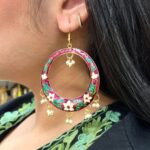 Meena Earrings - Red