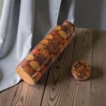 Elegant spice bowl printed pure copper water bottle