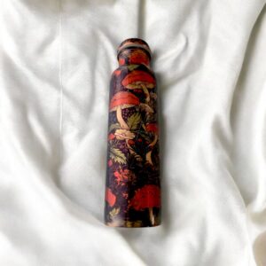 Elegant printed water copper bottle - 1000 ml