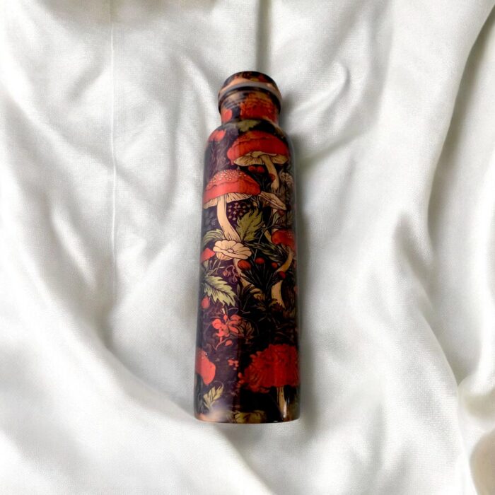 Elegant printed water copper bottle - 1000 ml