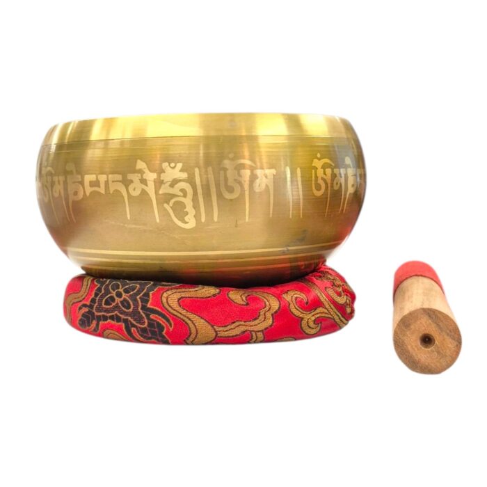 7 inch - Brass Singing Bowl - Machine made - Image 2