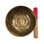 Fine Etched Handmade Singing Bowl - 5.5 inch - Image 2
