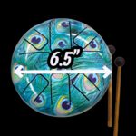 Steel Tongue Drum – 6.5 Inch | Meditation & Sound Healing Instrument - Image 5