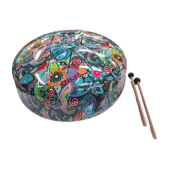 Steel Tongue Drum with a Carry Bag - 12 Inches - Image 5