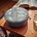 Steel Tongue Drum with a Carry Bag - 12 Inches