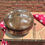 Steel Tongue Drum with a Carry Bag - 12 Inches