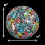 Steel Tongue Drum with a Carry Bag - 12 Inches - Image 3