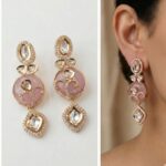 AD Party Wear Dangler Earrings - Image 2