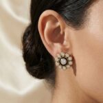 AD Party Wear Stud Earrings - Image 2