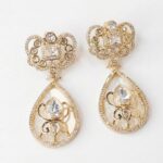 AD Party Wear Dangler Earrings - Image 3