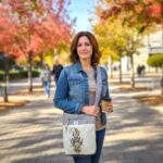 Natural Hemp Shoulder Bag - Dream catcher