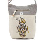 Natural Hemp Shoulder Bag - Dream catcher - Image 3