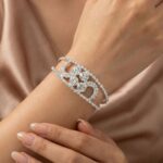 Lumina AD - Halo Bracelet | American Diamond Kada Bracelet