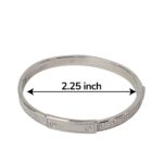 Sterling silver bracelet - maximum wrist size