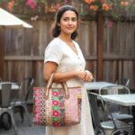 Embroidered Patchwork Tote Bag
