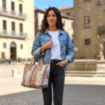 Embroidered Patchwork Tote Bag - Image 2