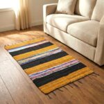 Hand woven Rug - 66 inch