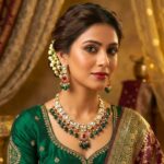 Necklace with earrings | Semi Precious Necklace and Earring Set