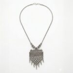 Oxidized Pendant chain necklace - Image 3