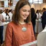 Oxidized Pendant chain necklace - Image 2