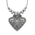 Oxidized Pendant chain necklace - Image 4