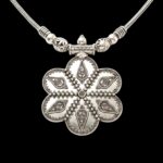 Oxidized Pendant chain necklace - Image 3