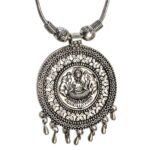 Oxidized Pendant chain necklace - Image 5