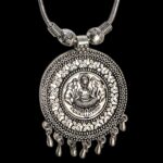 Oxidized Pendant chain necklace - Image 3