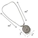 Oxidized Pendant chain necklace - Image 4