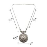Oxidized Pendant chain necklace - Image 5