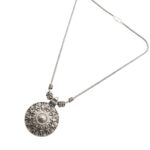 Oxidized Pendant chain necklace - Image 3