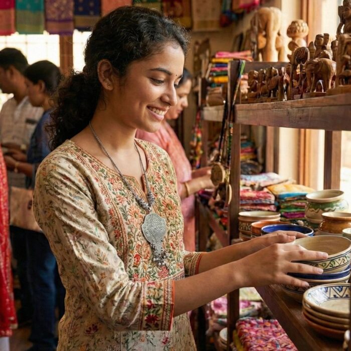 Oxidized Pendant chain necklace - Image 2