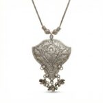 Oxidized Pendant chain necklace - Image 5