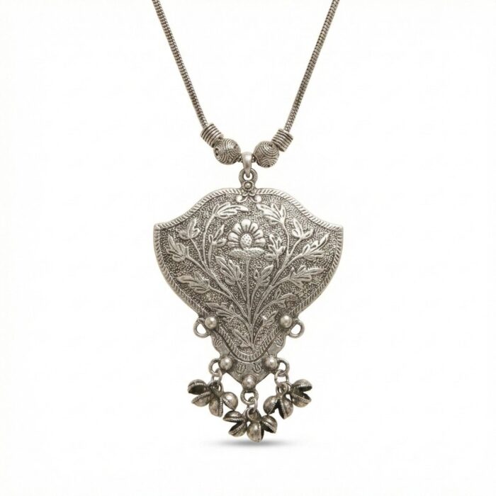Oxidized Pendant chain necklace - Image 5
