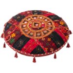 Floor Sitting Cushions | Decorative cushions for Mandir and Meditation Room