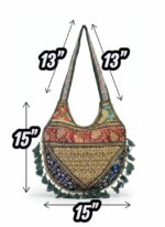 Tassel Handbag Embroidered Deluxe Beaded - Image 4