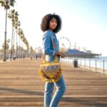 Tassel Handbag Embroidered Deluxe Beaded - Image 2