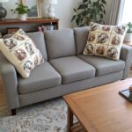 Set of 2 - Cotton Cushion Cover - Peacock