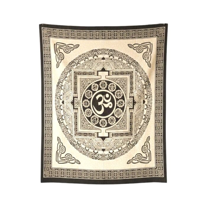 OM Black-White Tapestry - Big - Image 4