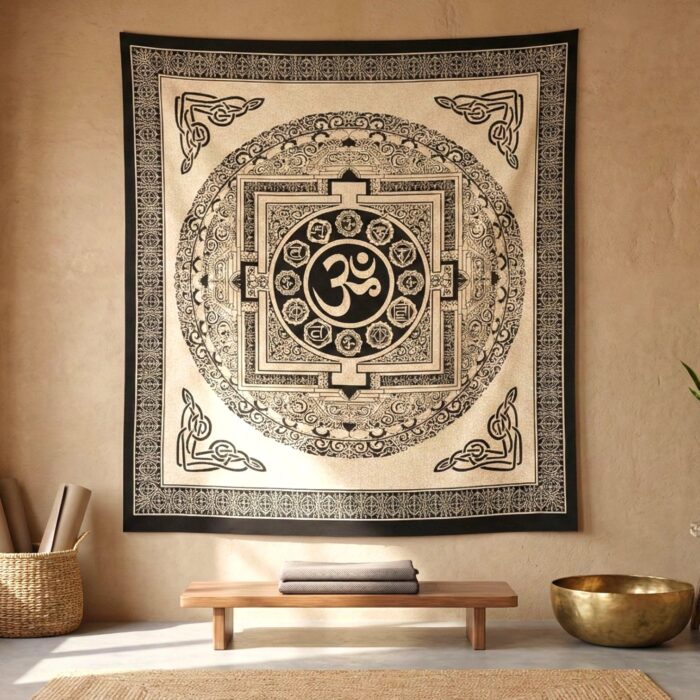 OM Black-White Tapestry - Big - Image 7