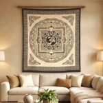 OM Black-White Tapestry - Big - Image 3