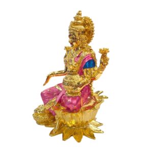 Side profile of Lakshmi Idol