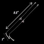 Pair of 925 Sterling Silver Anklets | Silver Anklets for Adults - 9.5 inch - Image 4