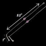 Pair of 925 Sterling Silver Anklets | Silver Anklets for Adults - 9.5 inch - Image 3