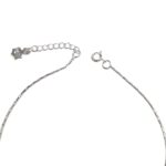 Pair of 925 Sterling Silver Anklets | Silver Anklets for Adults - 9.5 inch - Image 4