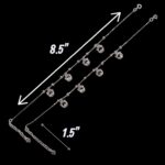 Pair of Pure Silver Anklet - 8.5 inch | Pure silver ankle bracelet - Image 3